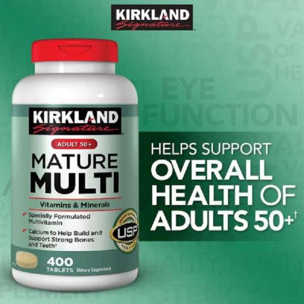 Kirkland Signature Vitamins Minerals 50