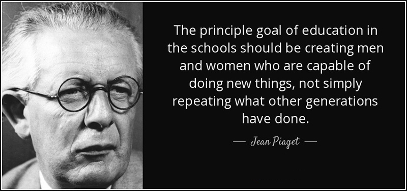 Nhà tâm lý học Jean Piaget đến từ Thụy Sĩ