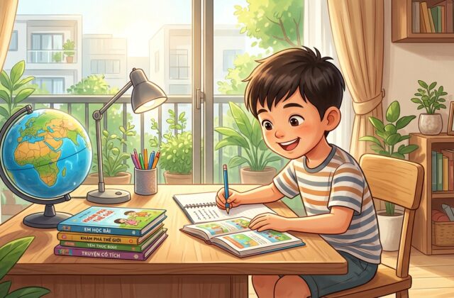 Minh họa ý nghĩa tên Anh Khoa
