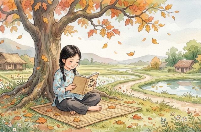 Minh họa ý nghĩa tên Anh Thơ