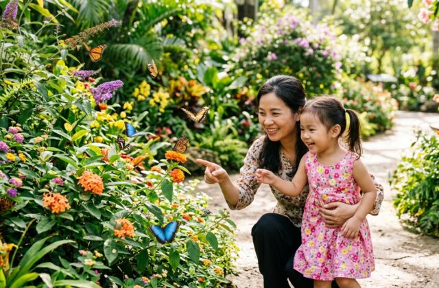 Minh họa ý nghĩa tên Bích Điệp