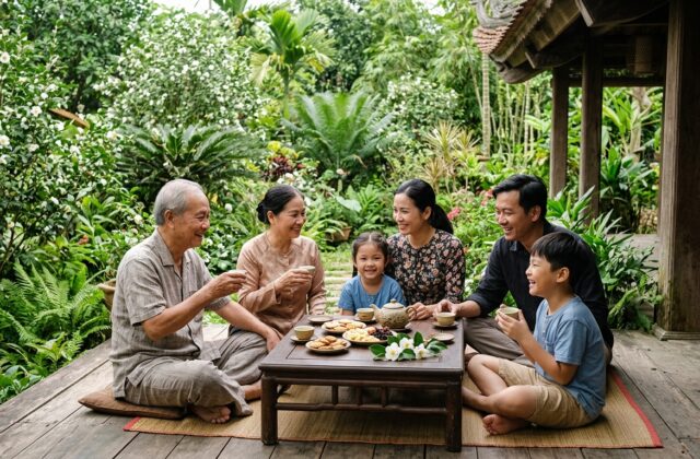 Minh họa ý nghĩa tên Bạch Trà