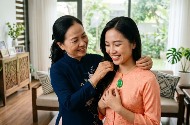 Minh họa ý nghĩa tên Bảo Ngọc