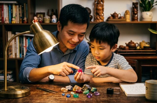 Minh họa ý nghĩa tên Bảo Thạch
