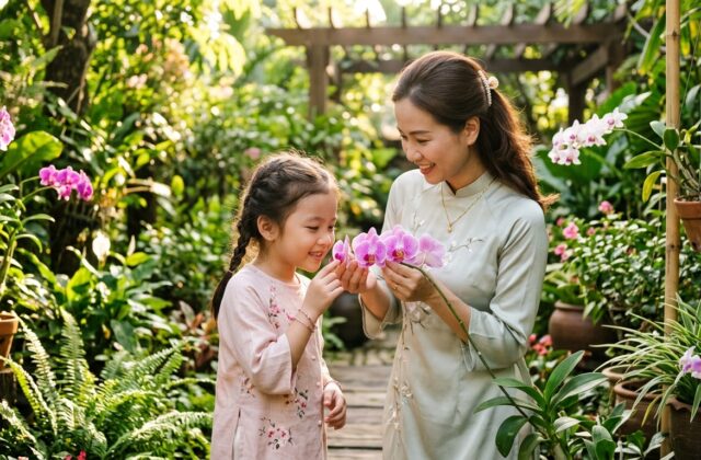 Minh họa ý nghĩa tên Chi Lan