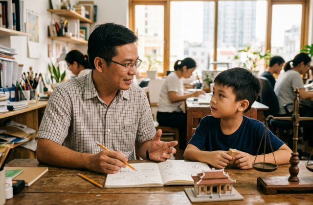 Minh họa ý nghĩa tên Chí Công