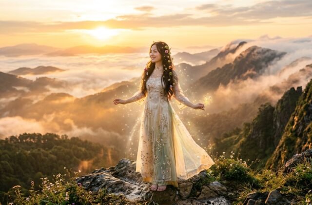 Minh họa ý nghĩa tên Cát Tiên