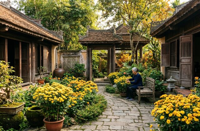 Minh họa ý nghĩa tên Cúc