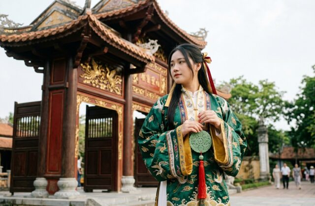 Minh họa ý nghĩa tên Diễm Khuê