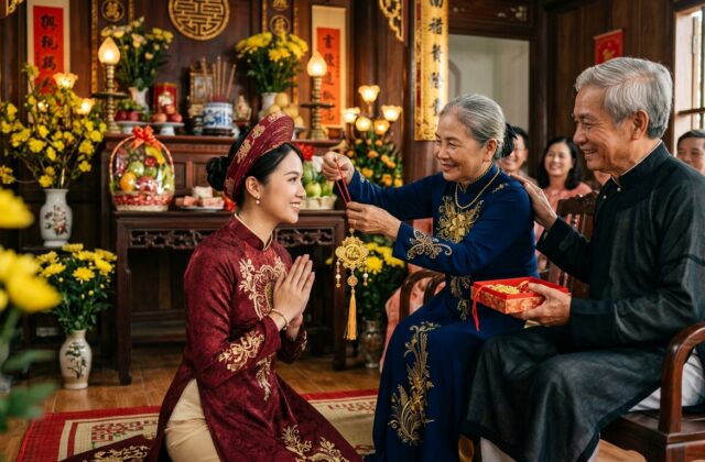 Minh họa ý nghĩa tên Diễm Phước