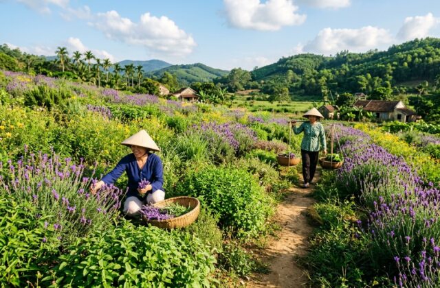 Minh họa ý nghĩa tên Diễm Thảo