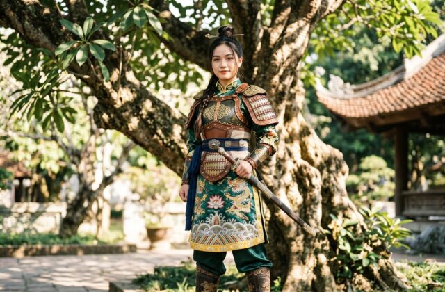 Minh họa ý nghĩa tên Diệp Anh