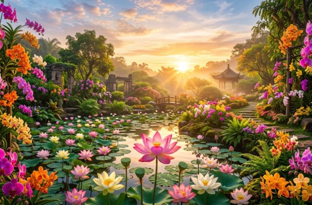 Minh họa ý nghĩa tên Diệu Hoa