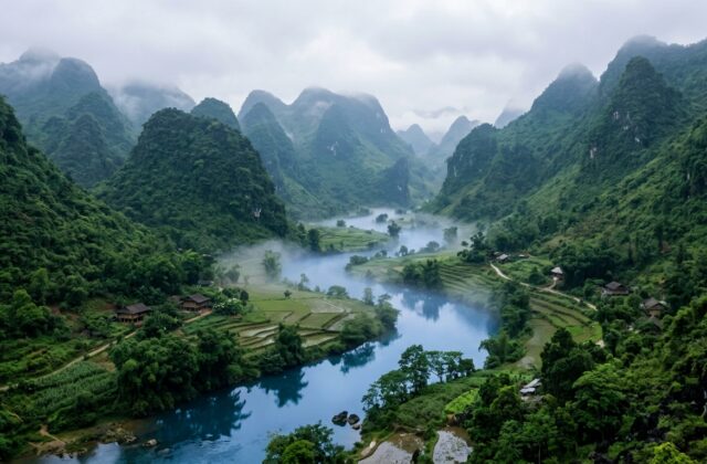 Minh họa ý nghĩa tên Giang Lam