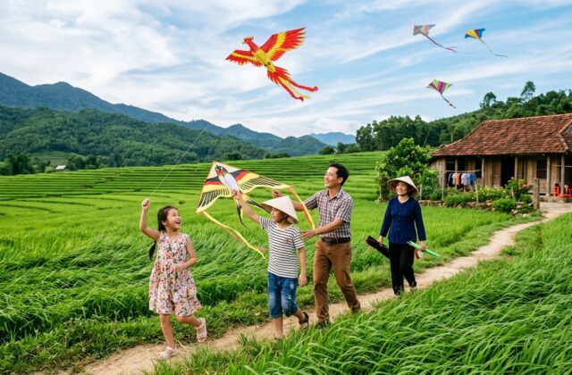 Minh họa ý nghĩa tên Hiếu Phong