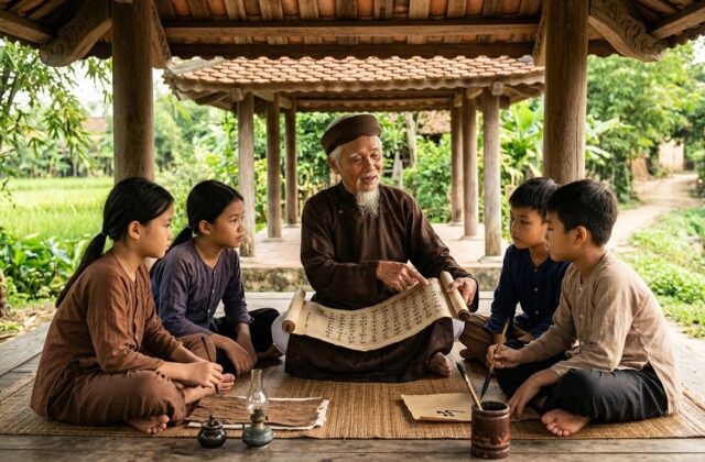 Minh họa ý nghĩa tên Hiếu Thông