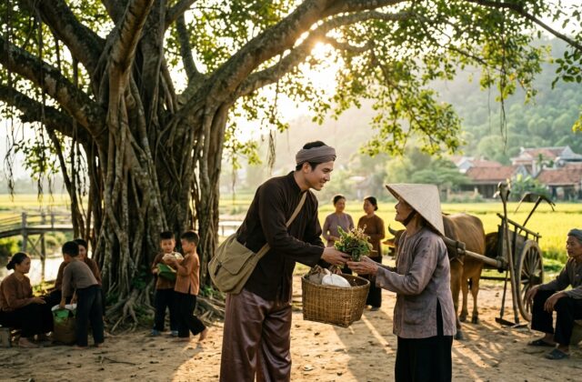 Minh họa ý nghĩa tên Hiệp Hiền