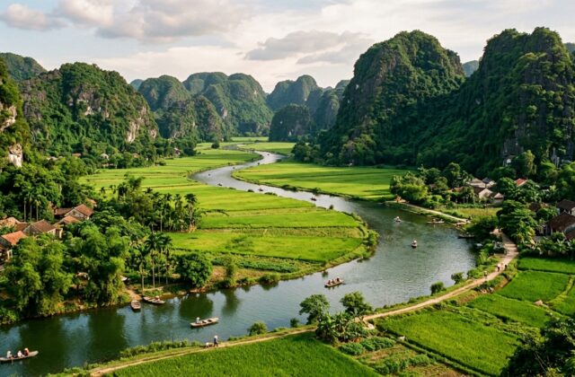 Minh họa ý nghĩa tên Hoài Giang