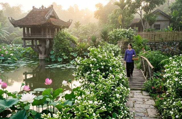 Minh họa ý nghĩa tên Hoài Hương