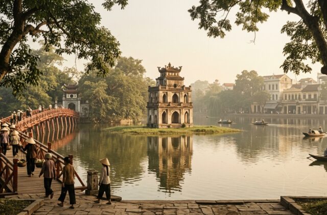 Minh họa ý nghĩa tên Hoàn Kiếm